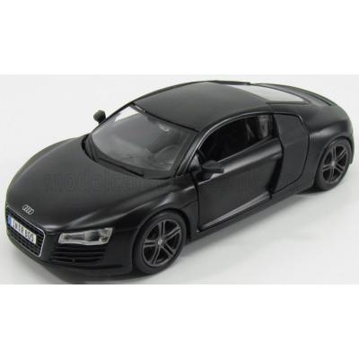 MAISTO AUDI R8 4.2 FSI V8 2007 - MATT BLACK 1/24