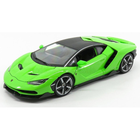 MAISTO LAMBORGHINI CENTENARIO LP770-4 2016 - GREEN BLACK 1/18