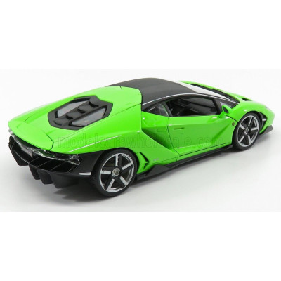 MAISTO LAMBORGHINI CENTENARIO LP770-4 2016 - GREEN BLACK 1/18