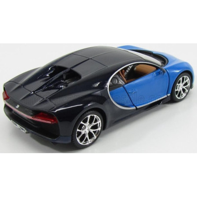 MAISTO BUGATTI CHIRON LE PATRON 2016 - ATLANTIC BLUE 1/24