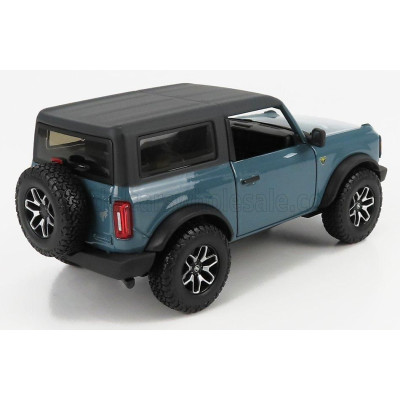 MAISTO FORD USA BRONCO BADLANDS 2021 - BLUE BLACK 1/24