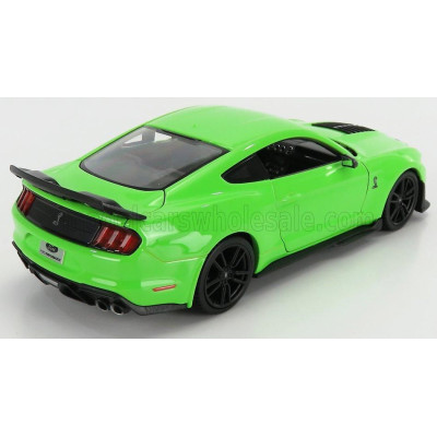 MAISTO FORD USA MUSTANG SHELBY GT500 COUPE 2020 - GREEN 1/24