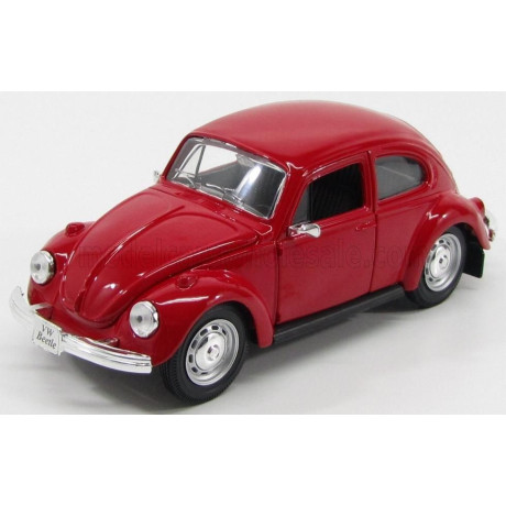 MAISTO VOLKSWAGEN 1303 BEETLE 1972 - RED 1/24