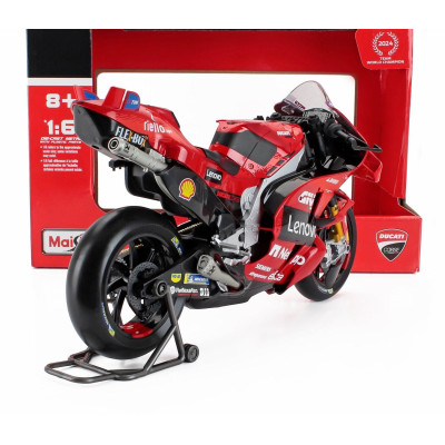 MAISTO DUCATI DESMOSEDICI GP24 TEAM LENOVO N 1 MOTOGP SEASON 2024 FRANCESCO BAGNAIA - RED 1/6