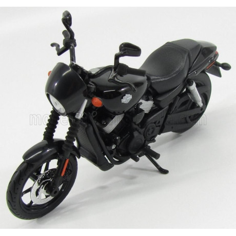 MAISTO HARLEY DAVIDSON 750 STREET 2015 - BLACK 1/12
