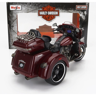 MAISTO HARLEY DAVIDSON CVO TRI GLIDE 2021 - RED MET 1/12