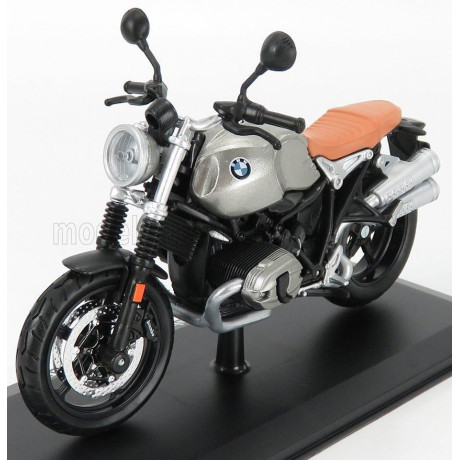 MAISTO BMW SCRAMBLER R nineT 2014 - SILVER BLACK 1/12