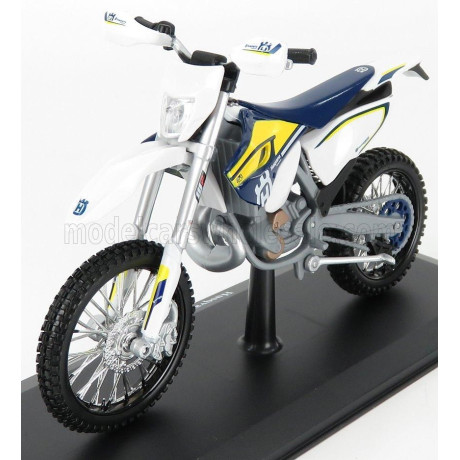 MAISTO HUSQVARNA FE501 CROSS 2016 - WHITE YELLOW BLUE 1/12
