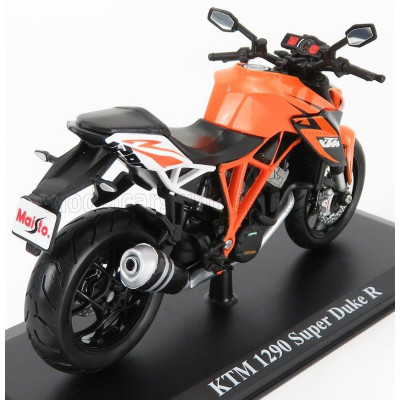 MAISTO KTM 1290 SUPER DUKE R - ORANGE WHITE BLACK 1/12