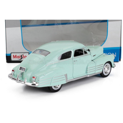 MAISTO CHEVROLET CHEVY FLEETLINE AEROSEDAN 1948 - LIGHT BLUE 1/24