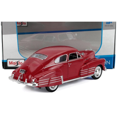 MAISTO CHEVROLET CHEVY FLEETLINE AEROSEDAN 1948 - RED 1/25