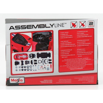 MAISTO FERRARI 488 PISTA 2018 - RED 1/24