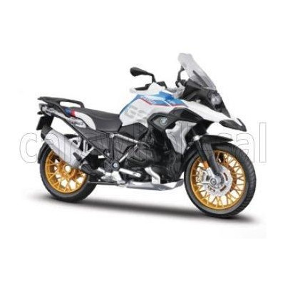 MAISTO BMW R1250 GS (K50) 2019 - 38 PEZZI - 38 PCS - WHITE BLACK BLUE RED 1/12