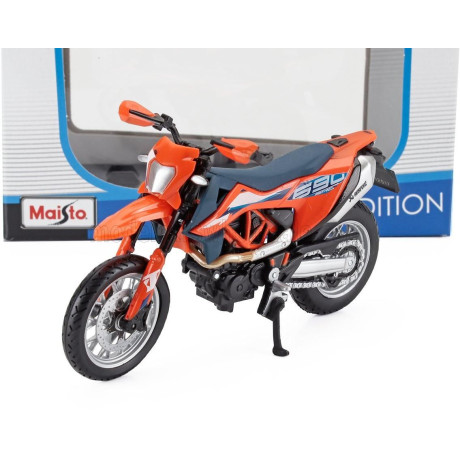 MAISTO KTM 690 SMC R 2023 - ORANGE BLACK 1/18