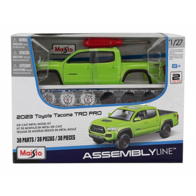 MAISTO TOYOTA TACOMA PICK-UP 2021 - LIGHT GREEN MET 1/24