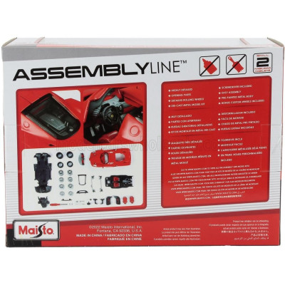 MAISTO FERRARI ENZO 2002 - RED 1/24