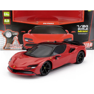 MAISTO FERRARI SF90 STRADALE 2019 - RED 1/24