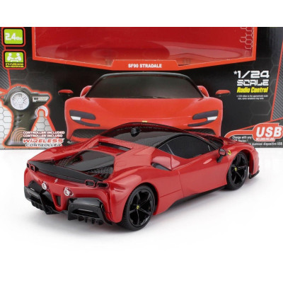 MAISTO FERRARI SF90 STRADALE 2019 - RED 1/24