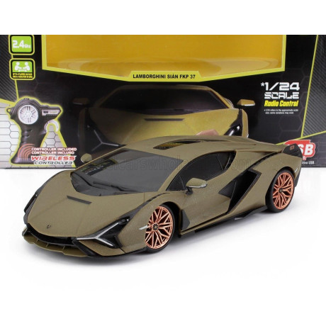 MAISTO LAMBORGHINI SIAN FKP 37 HYBRID 2020 - VERDE GEA - GREEN MET 1/24