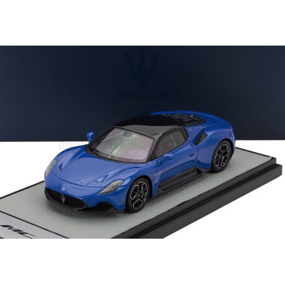 MASERATI MODELS MASERATI MC20 GLOSS BLACK ROOF 2020 - BLUE INFINITO - BLUE MET BLACK 1/43
