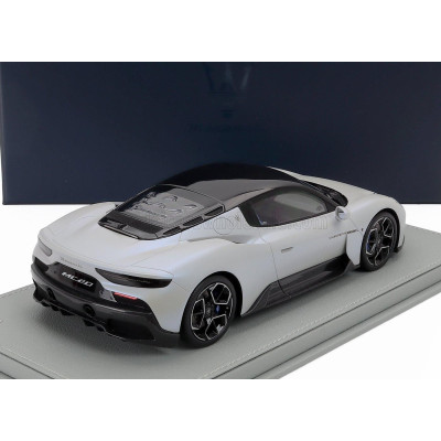 MASERATI MODELS MASERATI MC20 2020 - CON VETRINA - WITH SHOWCASE - BIANCO AUDACE - WHITE 1/18