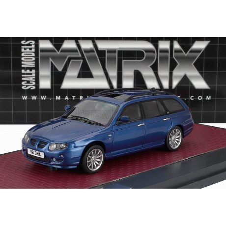 MATRIX SCALE MODELS MG ZT-T 260 V8 SW STATION WAGON 2005 - BLUE MET 1/43