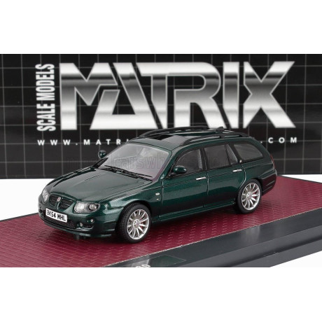 MATRIX SCALE MODELS MG ZT-T 260 V8 SW STATION WAGON 2005 - GREEN MET 1/43