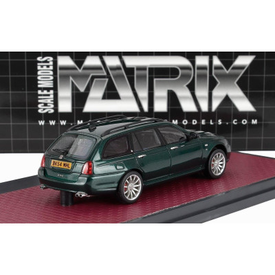 MATRIX SCALE MODELS MG ZT-T 260 V8 SW STATION WAGON 2005 - GREEN MET 1/43