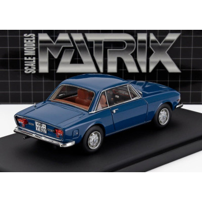 MATRIX SCALE MODELS LANCIA FULVIA COUPE 3-SERIES 1975 - BLUE 1/43