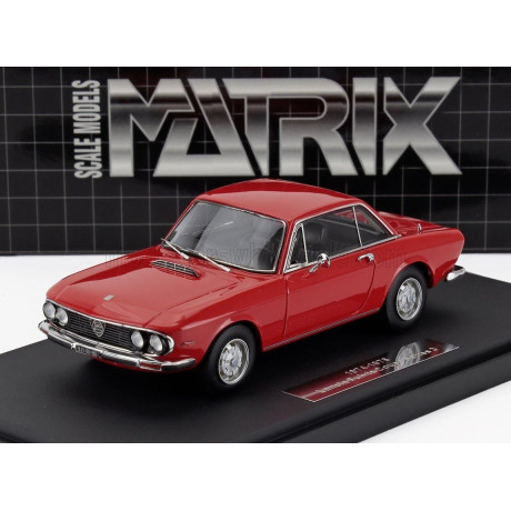 MATRIX SCALE MODELS LANCIA FULVIA COUPE 3-SERIES 1975 - RED 1/43