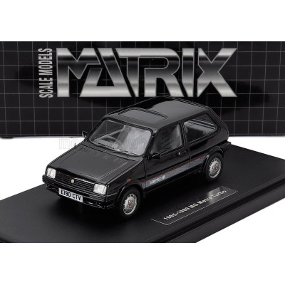 MATRIX SCALE MODELS MG METRO TURBO 1985 - BLACK 1/43