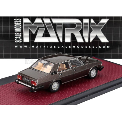 MATRIX SCALE MODELS ALFA ROMEO ALFA 6 2.5i (T119) 1979 - BROWN 1/43