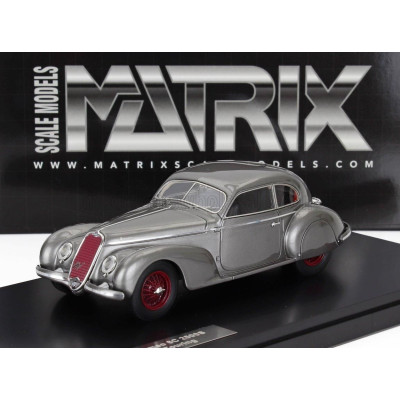 MATRIX SCALE MODELS ALFA ROMEO 6C 2500S BERLINETTA TOURING 1939 - GREY MET 1/43