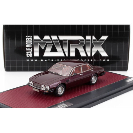 MATRIX SCALE MODELS DE TOMASO DEAUVILLE 2-SERIES 1983 - RED MET 1/43