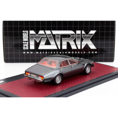 MATRIX SCALE MODELS DE TOMASO DEAUVILLE 2-SERIES 1983 - GREY MET 1/43