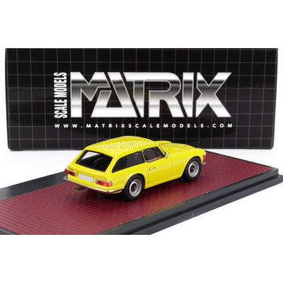 MATRIX SCALE MODELS TRIUMPH TR6 SHOOTING BRAKE SW STATION WAGON 1974 - YELLOW 1/43