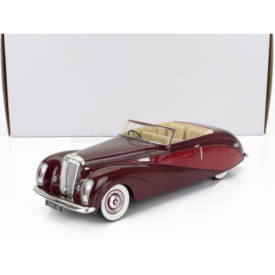 MATRIX SCALE MODELS DAIMLER DE36 HOOPER ''GREEN GODDESS'' CABRIOLET OPEN 1953 - 2 TONE RED 1/18