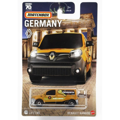 MATTEL HOT WHEELS RENAULT KANGOO VAN LOCHSMITH 2015 - COPPER 1/64