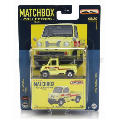 MATTEL HOT WHEELS HONDA T360 PICK-UP 1963 - YELLOW RED 1/64