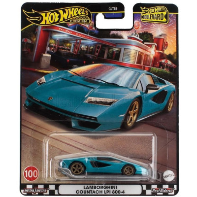 MATTEL HOT WHEELS LAMBORGHINI COUNTACH LPi 800-4 2021 - BLUE 1/64