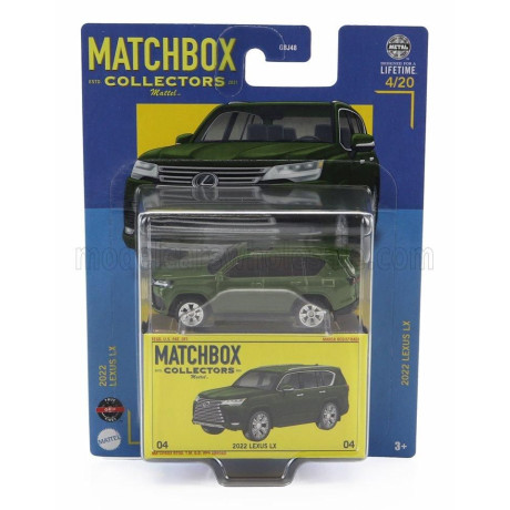 MATTEL HOT WHEELS LEXUS LX 2022 - DARK GREEN 1/64