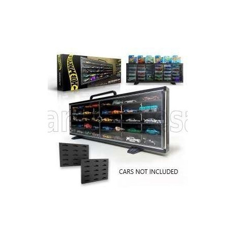 MATTEL HOT WHEELS ACCESSORIES ESPOSITORE - FOR AUTO 1/64 - CARS NOT INCLUDED - MODULAR DESIGN - 1/64