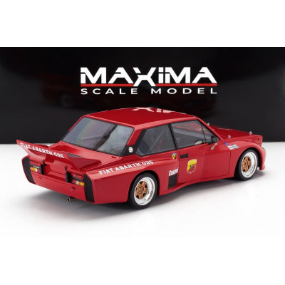 MAXIMA ABARTH FIAT 131 ABARTH SE035 TURBO VOLUMETRICO COMPETIZIONE N 15 RACING 1979 - RED 1/18