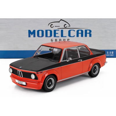 MCG BMW 2002 TURBO 1974 - ORANGE BLACK 1/18