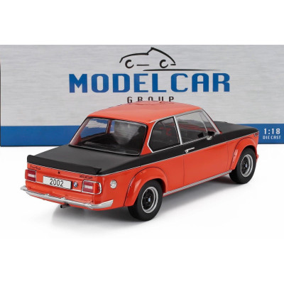 MCG BMW 2002 TURBO 1974 - ORANGE BLACK 1/18