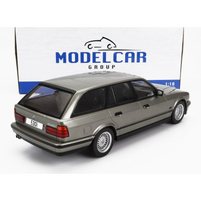 MCG BMW 5-SERIES 530i TOURING (E34) SW STATION WAGON 1989 - GREY MET 1/18