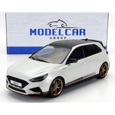 MCG HYUNDAI i30 DRIVE-N LIMITED EDITION 2021 - WHITE MET 1/18