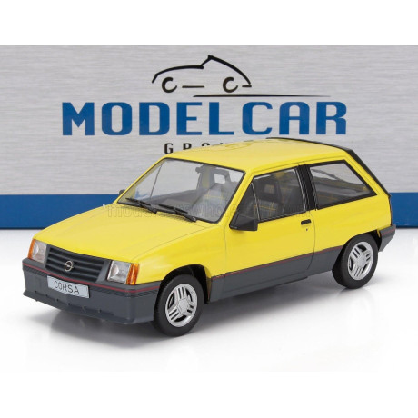 MCG OPEL CORSA A SR 1983 - YELLOW 1/18