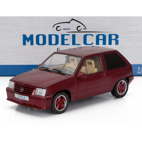 MCG OPEL CORSA A CUSTOM 1983 - DARK RED 1/18