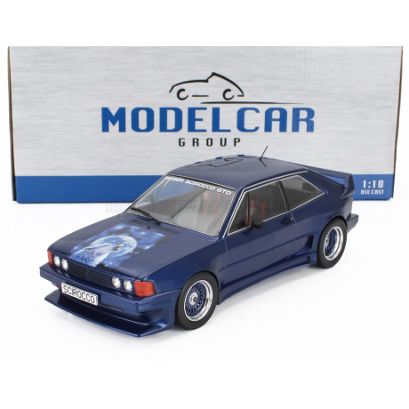 MCG VOLKSWAGEN SCIROCCO RIEGER GTO COUPE 1980 - BLUE 1/18